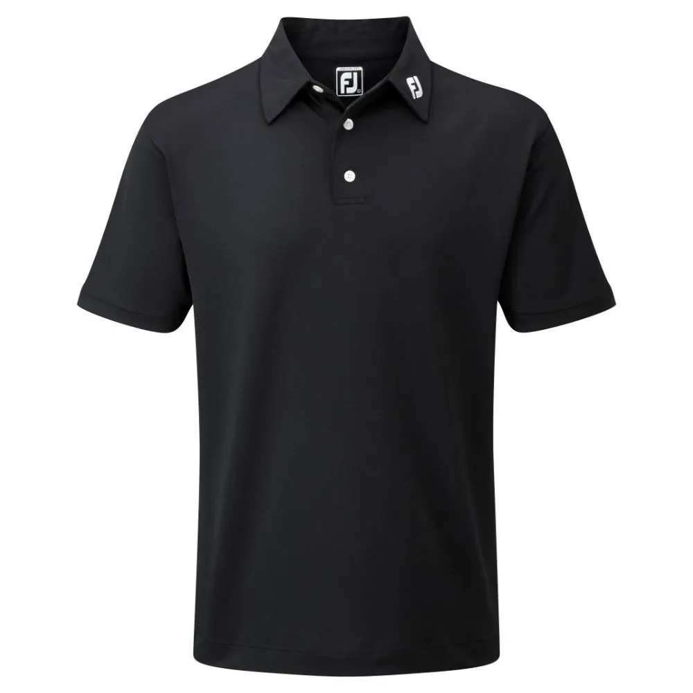 FootJoy Men's Stretch Pique Solid Golf Polo Shirt 3 FootJoy Men's Stretch Pique Solid Golf Polo Shirt - Image 3