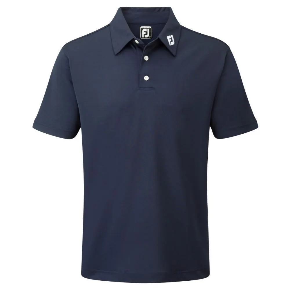 FootJoy Men's Stretch Pique Solid Golf Polo Shirt 4 FootJoy Men's Stretch Pique Solid Golf Polo Shirt - Image 4