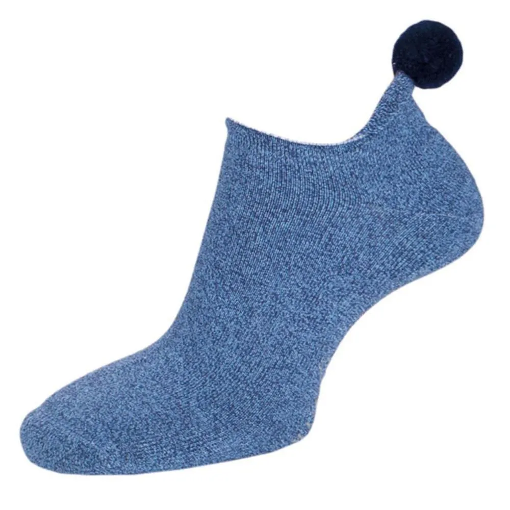 Glenmuir Ladies PomPom Golf Socks 2 Glenmuir Ladies PomPom Golf Socks - Image 2