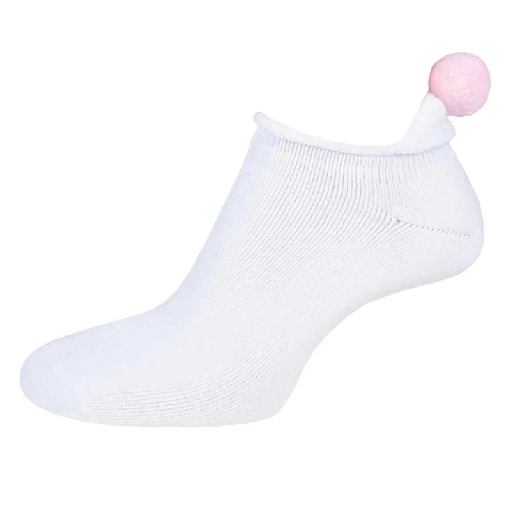 Glenmuir Ladies PomPom Golf Socks 5 Glenmuir Ladies PomPom Golf Socks - Image 5
