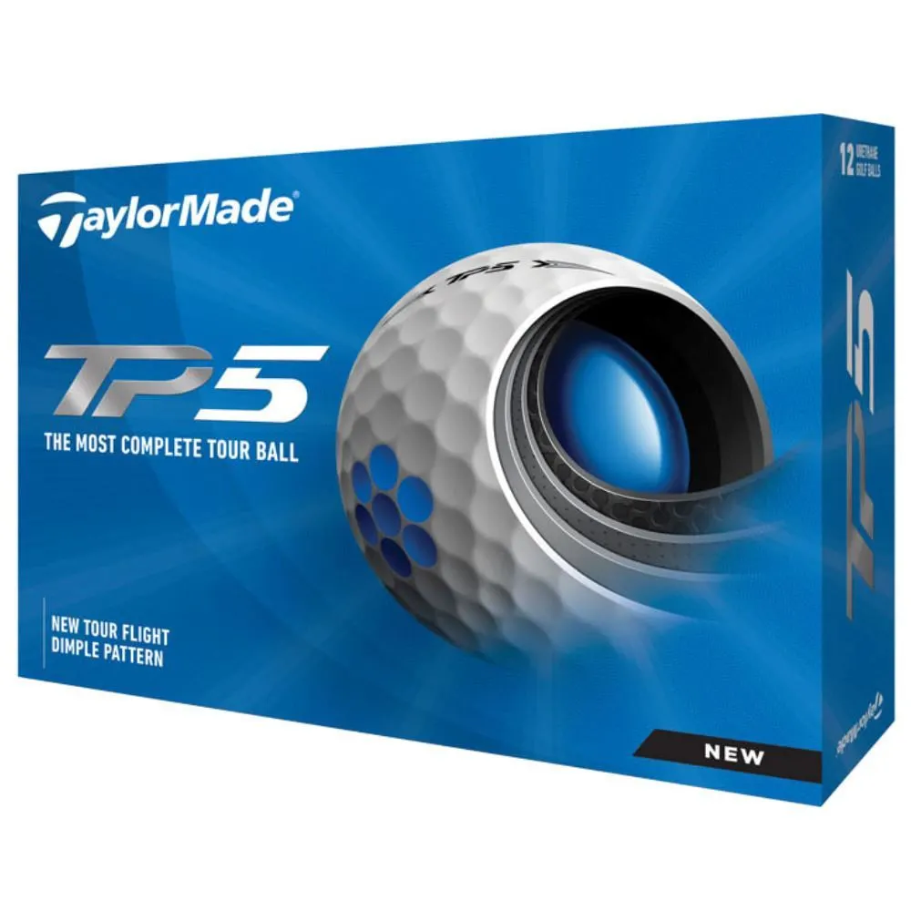 TaylorMade TP5 Golf Balls 1 TaylorMade TP5 Golf Balls