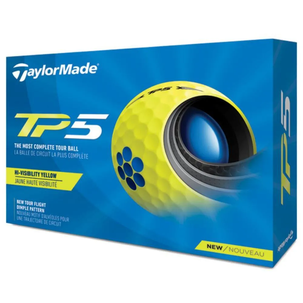 TaylorMade TP5 Golf Balls 2 TaylorMade TP5 Golf Balls - Image 2