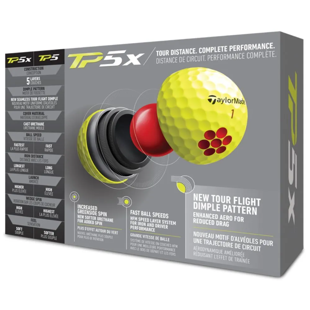 TaylorMade TP5x Golf Balls 6 TaylorMade TP5x Golf Balls - Image 6