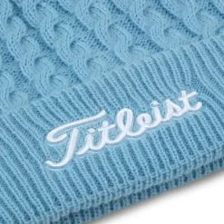 Titleist Cable Knit Pom Pom Hat -Clothing Shop 0073990 titleist cable knit pom pom hat