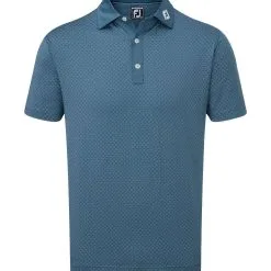 FootJoy Men's Diamond Dot Print Lisle Golf Polo Shirt -Clothing Shop 0074814 footjoy mens diamond dot print lisle golf polo shirt