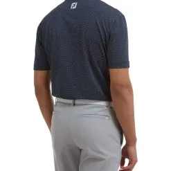 FootJoy Men's Diamond Dot Print Lisle Golf Polo Shirt -Clothing Shop 0074821 footjoy mens diamond dot print lisle golf polo shirt