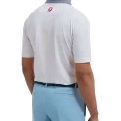 FootJoy Men's Diamond Dot Print Lisle Golf Polo Shirt -Clothing Shop 0074822 footjoy mens diamond dot print lisle golf polo shirt