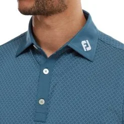 FootJoy Men's Diamond Dot Print Lisle Golf Polo Shirt -Clothing Shop 0074826 footjoy mens diamond dot print lisle golf polo shirt