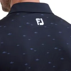 FootJoy Men's School Of Fish Print Lisle Golf Polo Shirt 27 FootJoy Men's School Of Fish Print Lisle Golf Polo Shirt -Clothing Shop 0074835 footjoy mens school of fish print lisle golf polo shirt