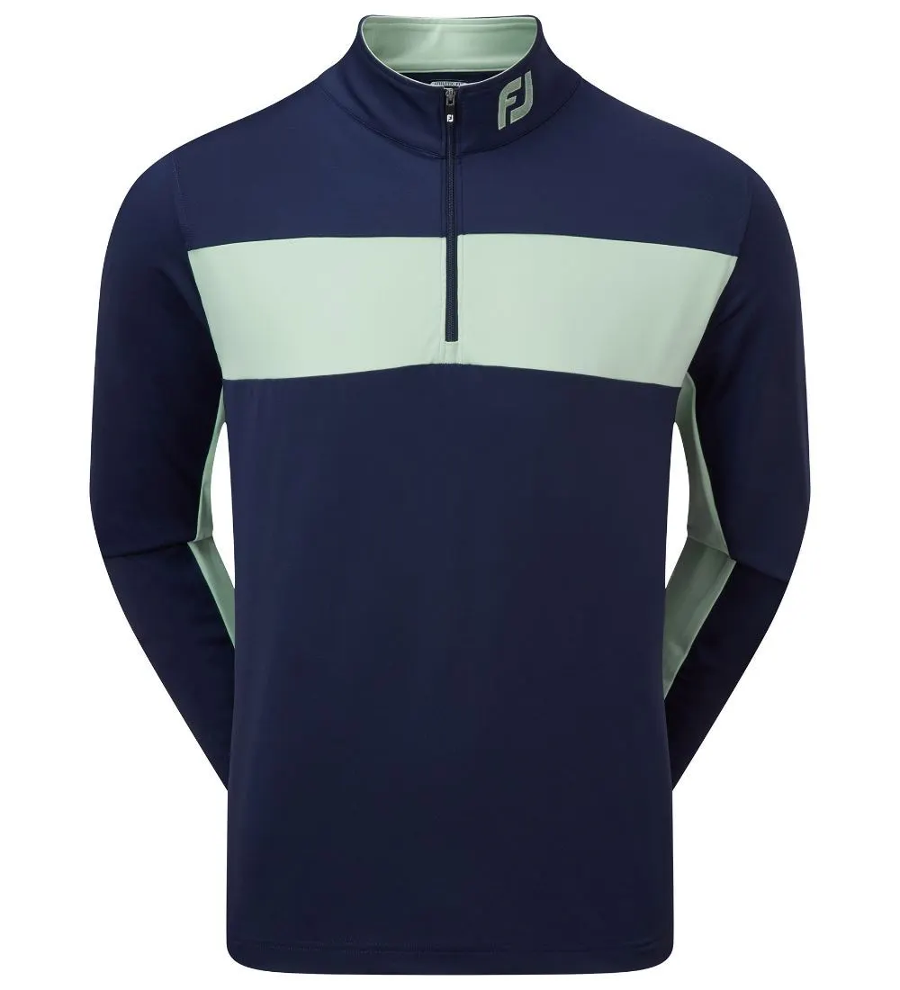 FootJoy Men's Engineered Chest Stripe Chill-Out Golf Midlayer 3 FootJoy Men's Engineered Chest Stripe Chill-Out Golf Midlayer - Image 3