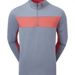 FootJoy Men's Engineered Chest Stripe Chill-Out Golf Midlayer