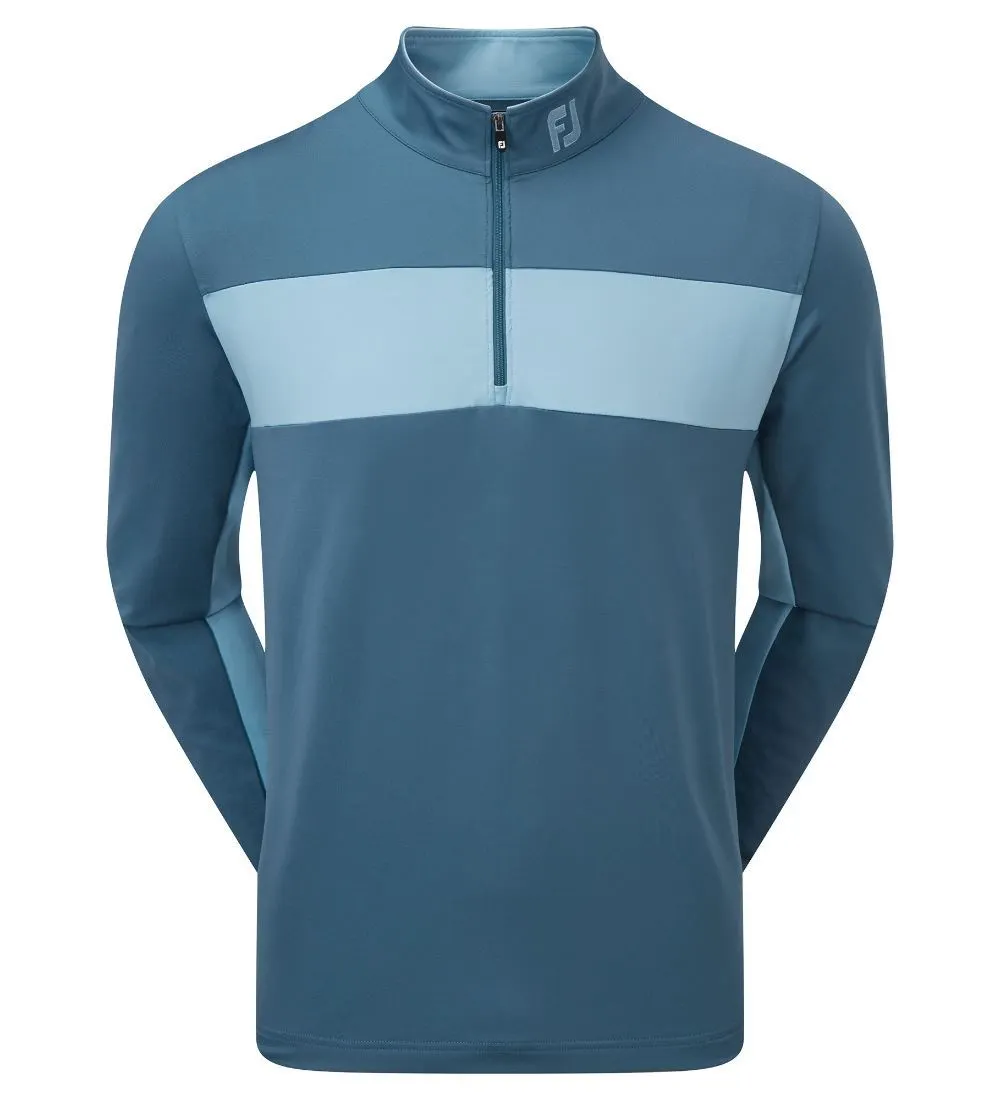 FootJoy Men's Engineered Chest Stripe Chill-Out Golf Midlayer 4 FootJoy Men's Engineered Chest Stripe Chill-Out Golf Midlayer - Image 4
