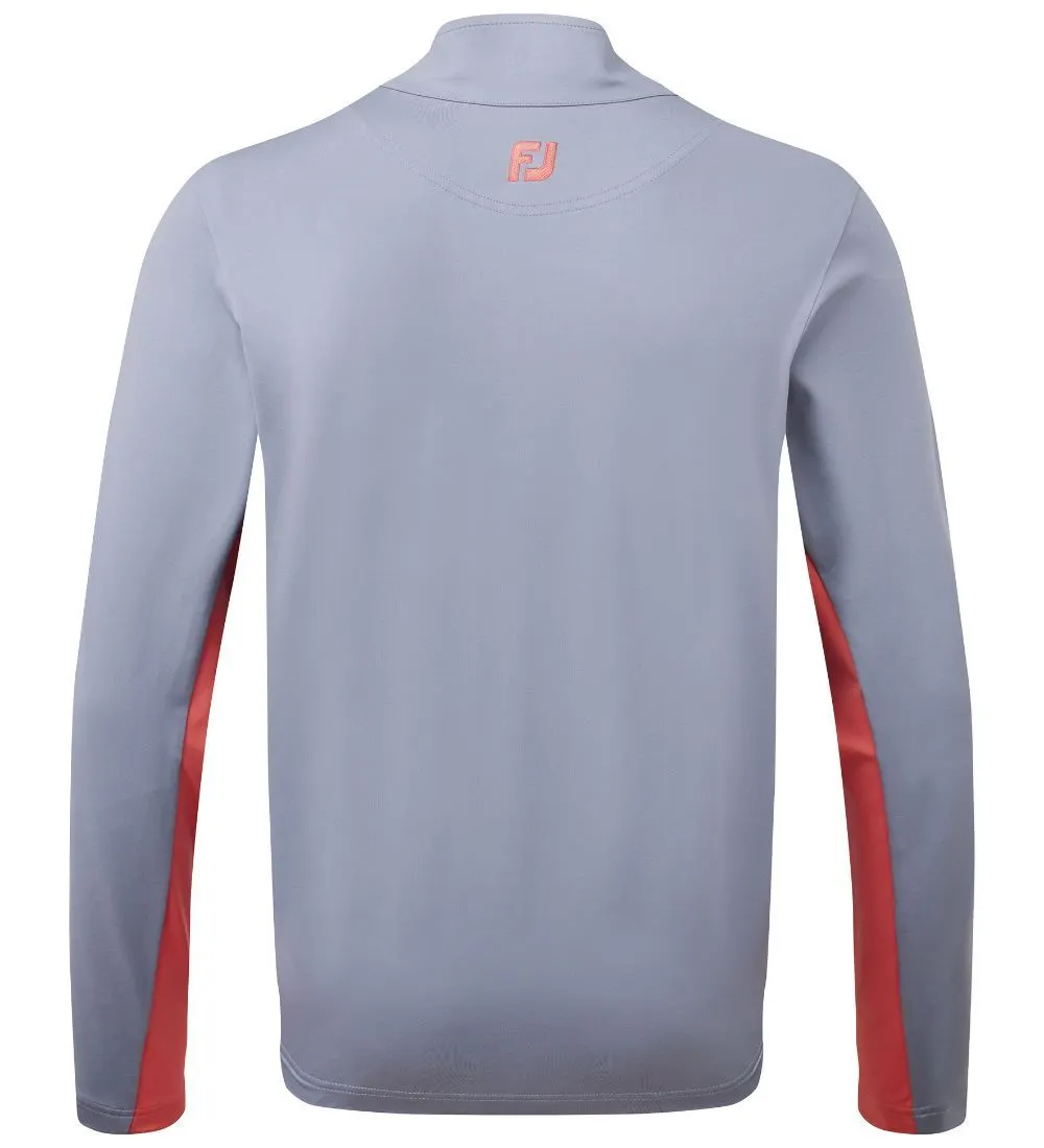 FootJoy Men's Engineered Chest Stripe Chill-Out Golf Midlayer 7 FootJoy Men's Engineered Chest Stripe Chill-Out Golf Midlayer - Image 7