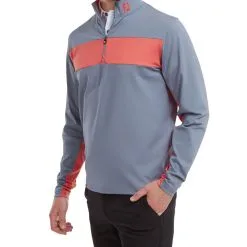 FootJoy Men's Engineered Chest Stripe Chill-Out Golf Midlayer 25 FootJoy Men's Engineered Chest Stripe Chill-Out Golf Midlayer -Clothing Shop 0074866 footjoy mens engineered chest stripe chill out golf midlayer