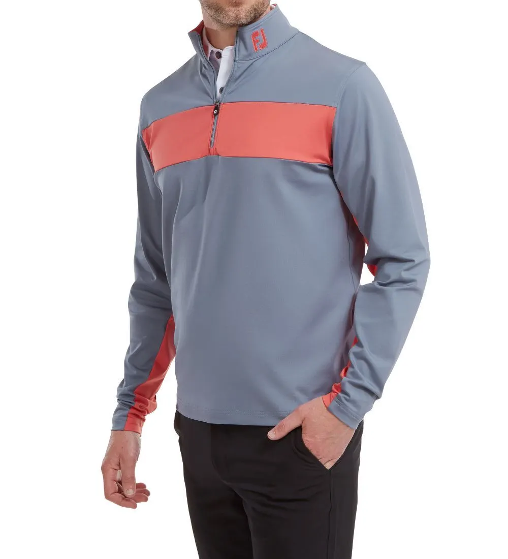 FootJoy Men's Engineered Chest Stripe Chill-Out Golf Midlayer 10 FootJoy Men's Engineered Chest Stripe Chill-Out Golf Midlayer - Image 10