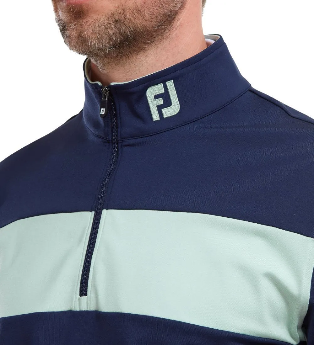 FootJoy Men's Engineered Chest Stripe Chill-Out Golf Midlayer 13 FootJoy Men's Engineered Chest Stripe Chill-Out Golf Midlayer - Image 13