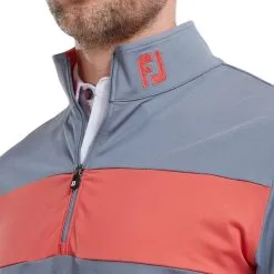 FootJoy Men's Engineered Chest Stripe Chill-Out Golf Midlayer 29 FootJoy Men's Engineered Chest Stripe Chill-Out Golf Midlayer -Clothing Shop 0074870 footjoy mens engineered chest stripe chill out golf midlayer