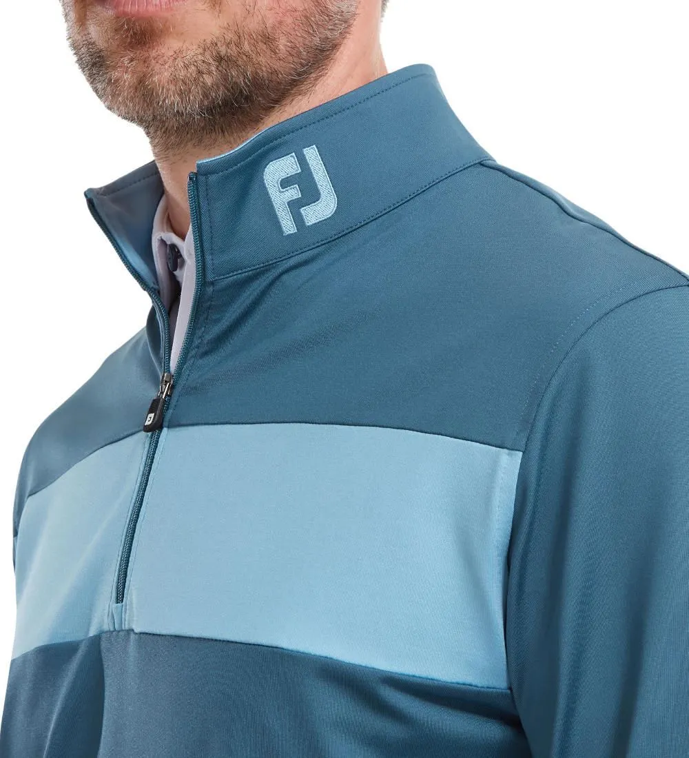 FootJoy Men's Engineered Chest Stripe Chill-Out Golf Midlayer 15 FootJoy Men's Engineered Chest Stripe Chill-Out Golf Midlayer - Image 15