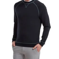 FootJoy Men's Dri Release Crew Neck Golf Sweater -Clothing Shop 0074878 footjoy mens dri release crew neck golf sweater