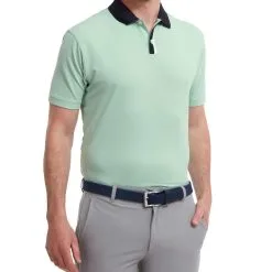 FootJoy Men's Solid Stripe Placket Pique Golf Polo Shirt 19 FootJoy Men's Solid Stripe Placket Pique Golf Polo Shirt -Clothing Shop 0074905 footjoy mens solid stripe placket pique golf polo shirt