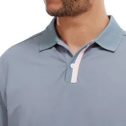 FootJoy Men's Solid Stripe Placket Pique Golf Polo Shirt 28 FootJoy Men's Solid Stripe Placket Pique Golf Polo Shirt -Clothing Shop 0074912 footjoy mens solid stripe placket pique golf polo shirt