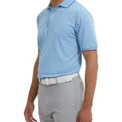 FootJoy Men's Pique Push Play Print Golf Polo Shirt -Clothing Shop 0074929 footjoy mens pique push play print golf polo shirt