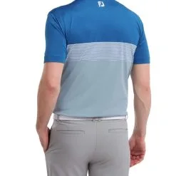 FootJoy Men's Colour Block Pique Golf Polo Shirt -Clothing Shop 0075016 footjoy mens colour block pique golf polo shirt