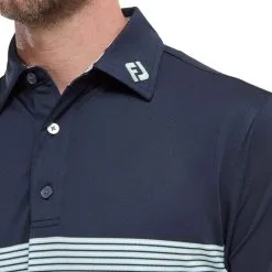 FootJoy Men's Colour Block Pique Golf Polo Shirt -Clothing Shop 0075017 footjoy mens colour block pique golf polo shirt