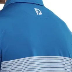 FootJoy Men's Colour Block Pique Golf Polo Shirt -Clothing Shop 0075020 footjoy mens colour block pique golf polo shirt