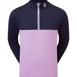 FootJoy Men's Colour Block Chill-Out Golf Midlayer -Clothing Shop 0075064 footjoy mens colour block chill out golf midlayer