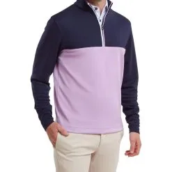 FootJoy Men's Colour Block Chill-Out Golf Midlayer -Clothing Shop 0075072 footjoy mens colour block chill out golf midlayer