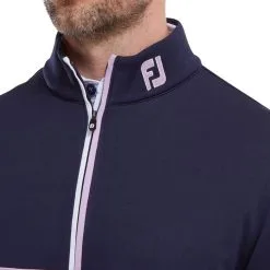 FootJoy Men's Colour Block Chill-Out Golf Midlayer -Clothing Shop 0075080 footjoy mens colour block chill out golf midlayer