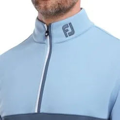FootJoy Men's Colour Block Chill-Out Golf Midlayer -Clothing Shop 0075082 footjoy mens colour block chill out golf midlayer