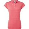 FootJoy Ladies Tonal Stripe Lisle Golf Polo Shirt