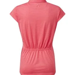 FootJoy Ladies Tonal Stripe Lisle Golf Polo Shirt -Clothing Shop 0075215 footjoy ladies tonal stripe lisle golf polo shirt