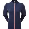 FootJoy Ladies Jersey Tonal Stripe Golf Midlayer