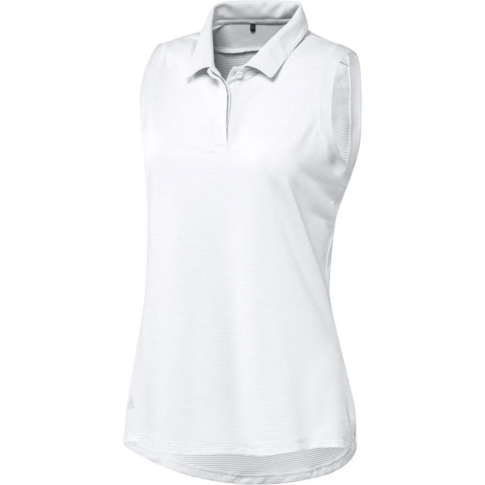 Adidas Ladies Primeblue Sleeveless Golf Polo Shirt 3 Adidas Ladies Primeblue Sleeveless Golf Polo Shirt - Image 3