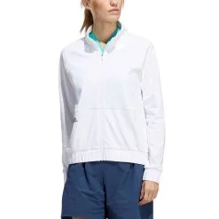 Adidas Ladies Essentials Golf Bomber Jacket -Clothing Shop 0076805 adidas ladies essentials golf bomber jacket