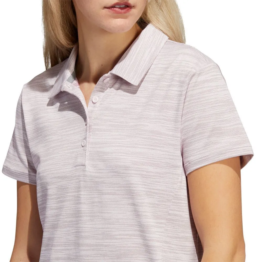 Adidas Ladies Spacedye Golf Polo Shirt 20 Adidas Ladies Spacedye Golf Polo Shirt - Image 20
