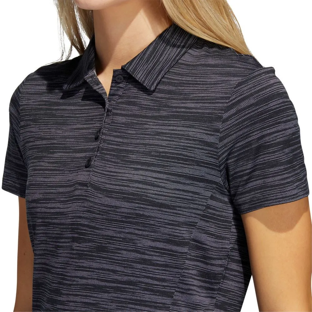 Adidas Ladies Spacedye Golf Polo Shirt 22 Adidas Ladies Spacedye Golf Polo Shirt - Image 22