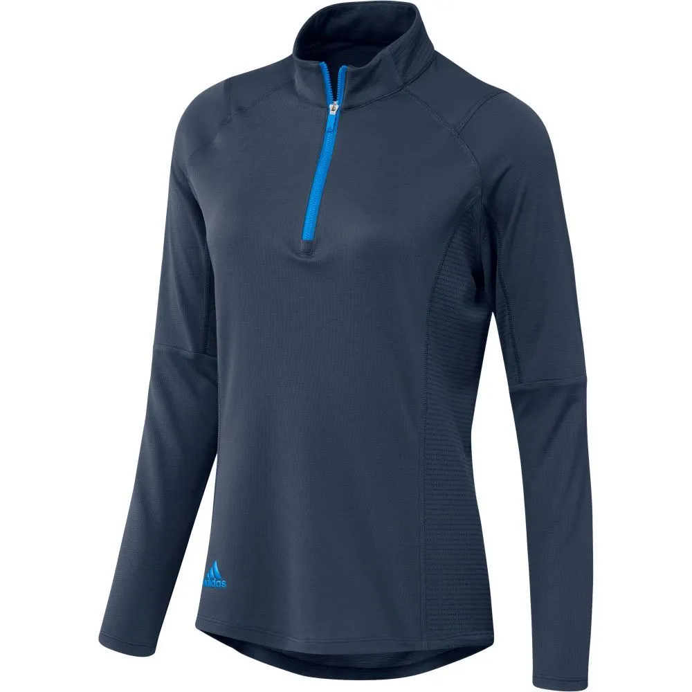 Adidas Ladies HEAT.RDY 1/4-Zip Golf Pullover 1 Adidas Ladies HEAT.RDY 1/4-Zip Golf Pullover