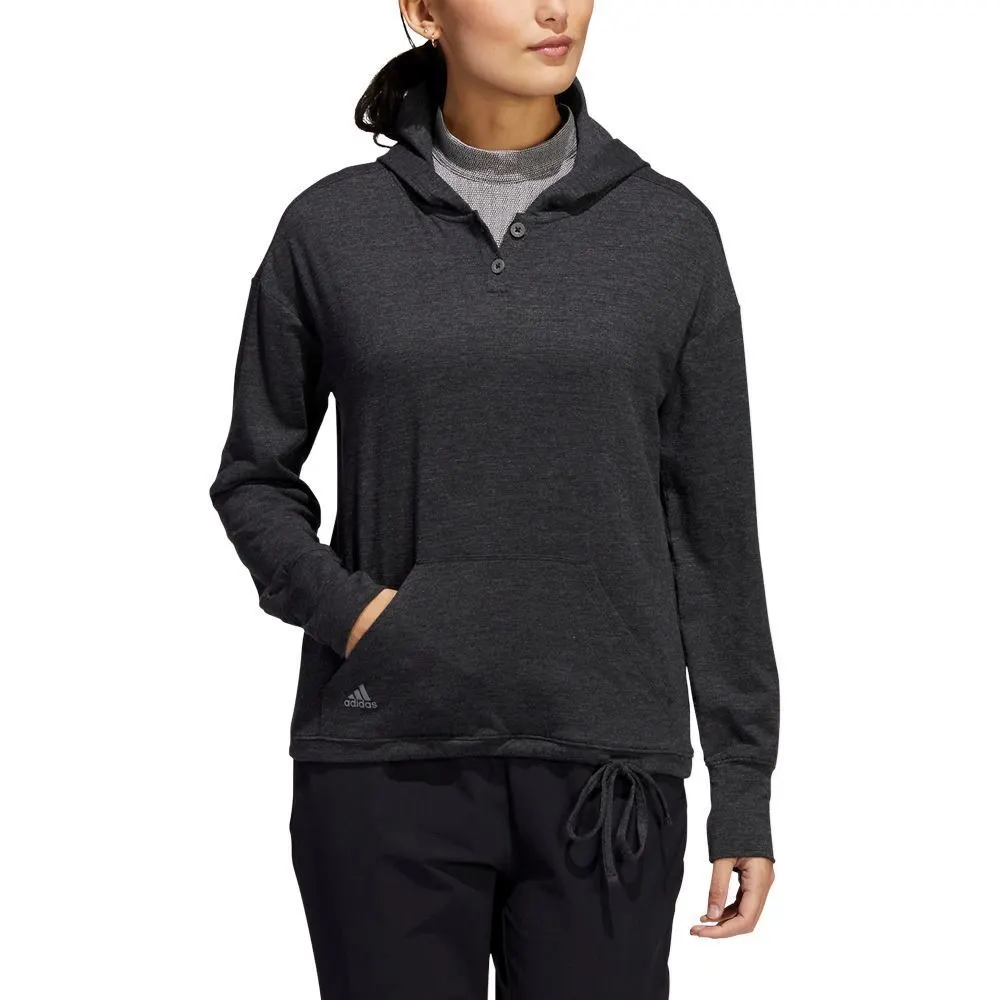 Adidas Ladies Essentials Slub Golf Hoodie 9 Adidas Ladies Essentials Slub Golf Hoodie - Image 9