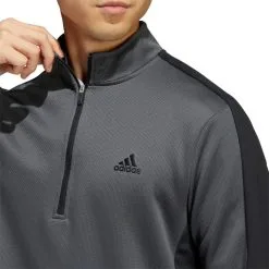 Adidas Men's Colour Block 1/4-Zip Golf Pullover -Clothing Shop 0076932 adidas mens colour block 14 zip golf pullover