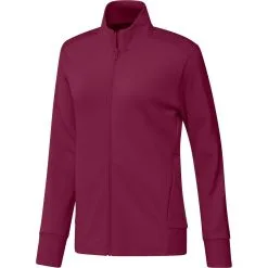 Adidas Ladies Textured Full Zip Golf Jacket