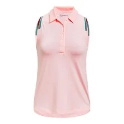 Under Armour Ladies Zinger Point Sleeveless Golf Polo Shirt -Clothing Shop 0077155 under armour ladies zinger point sleeveless golf polo shirt