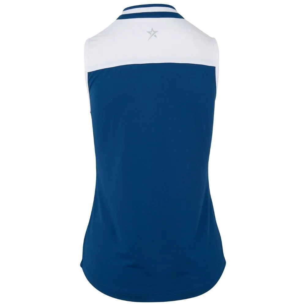 Swing Out Sister Golf Swing Out Sister Ladies Esme Sleeveless Golf Polo Shirt 4 Swing Out Sister Golf Swing Out Sister Ladies Esme Sleeveless Golf Polo Shirt - Image 4