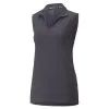Puma Ladies Cloudspun Coast Sleeveless Golf Polo Shirt