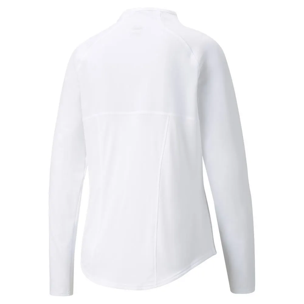 Puma Ladies Shine 1/4-Zip Golf Midlayer 2 Puma Ladies Shine 1/4-Zip Golf Midlayer - Image 2