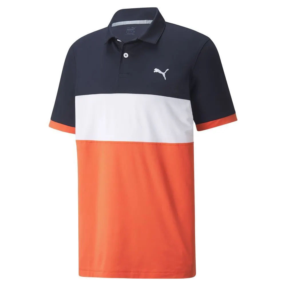 Puma Men's Cloudspun Highway Golf Polo Shirt 1 Puma Men's Cloudspun Highway Golf Polo Shirt