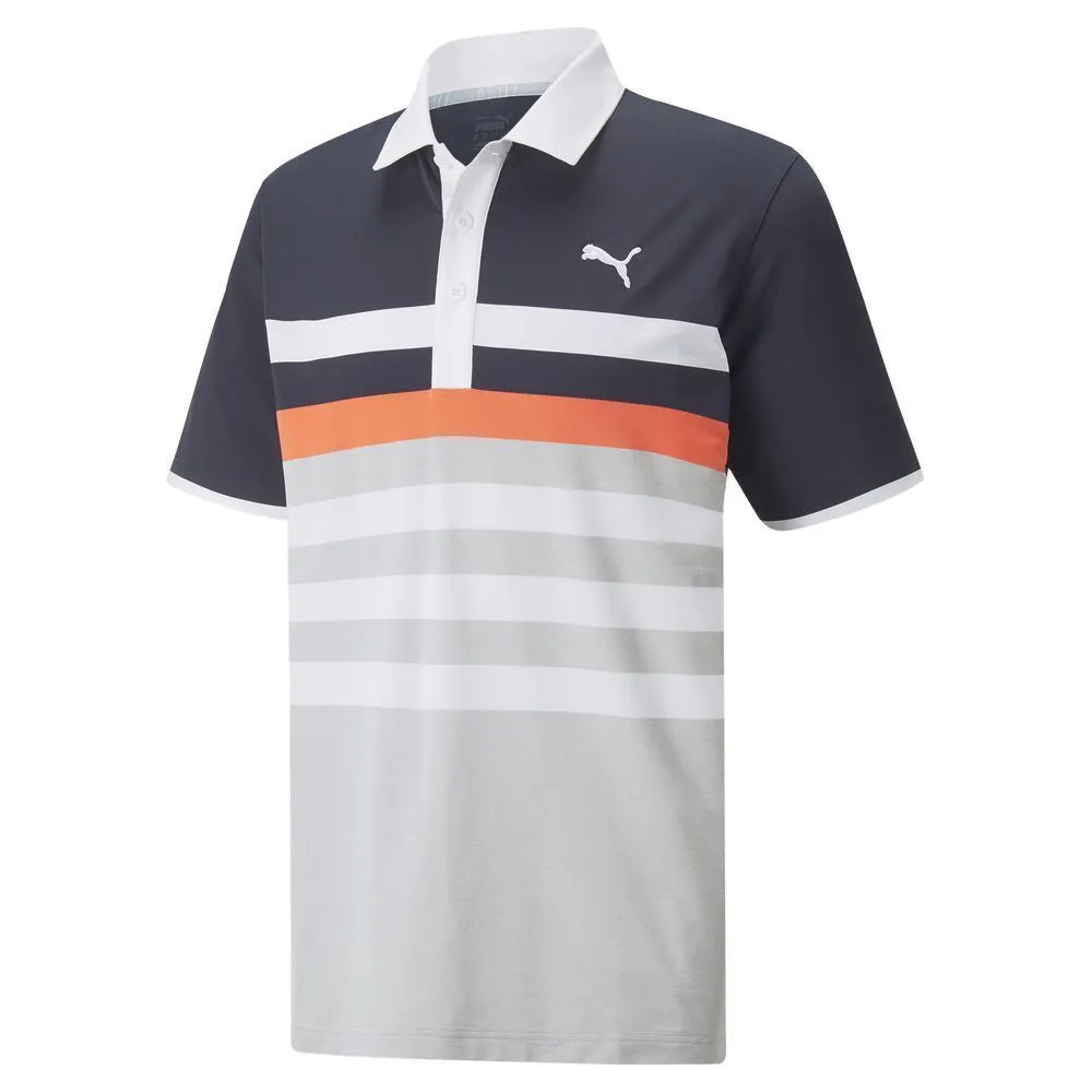 Puma Men's Cloudspun MATTR One Way Golf Polo Shirt 1 Puma Men's Cloudspun MATTR One Way Golf Polo Shirt